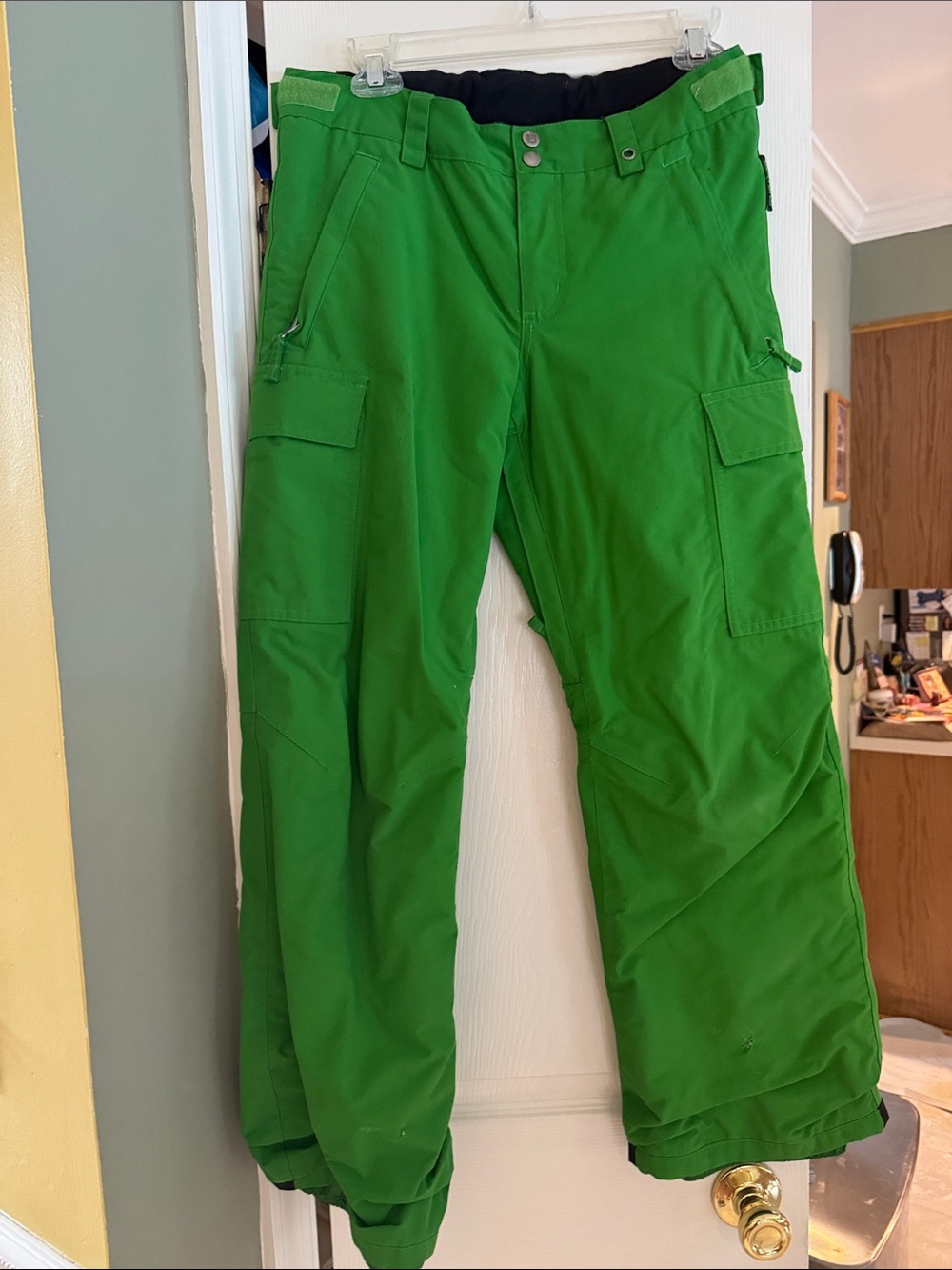 Burton Bright Green Kids Cargo Snow Pants